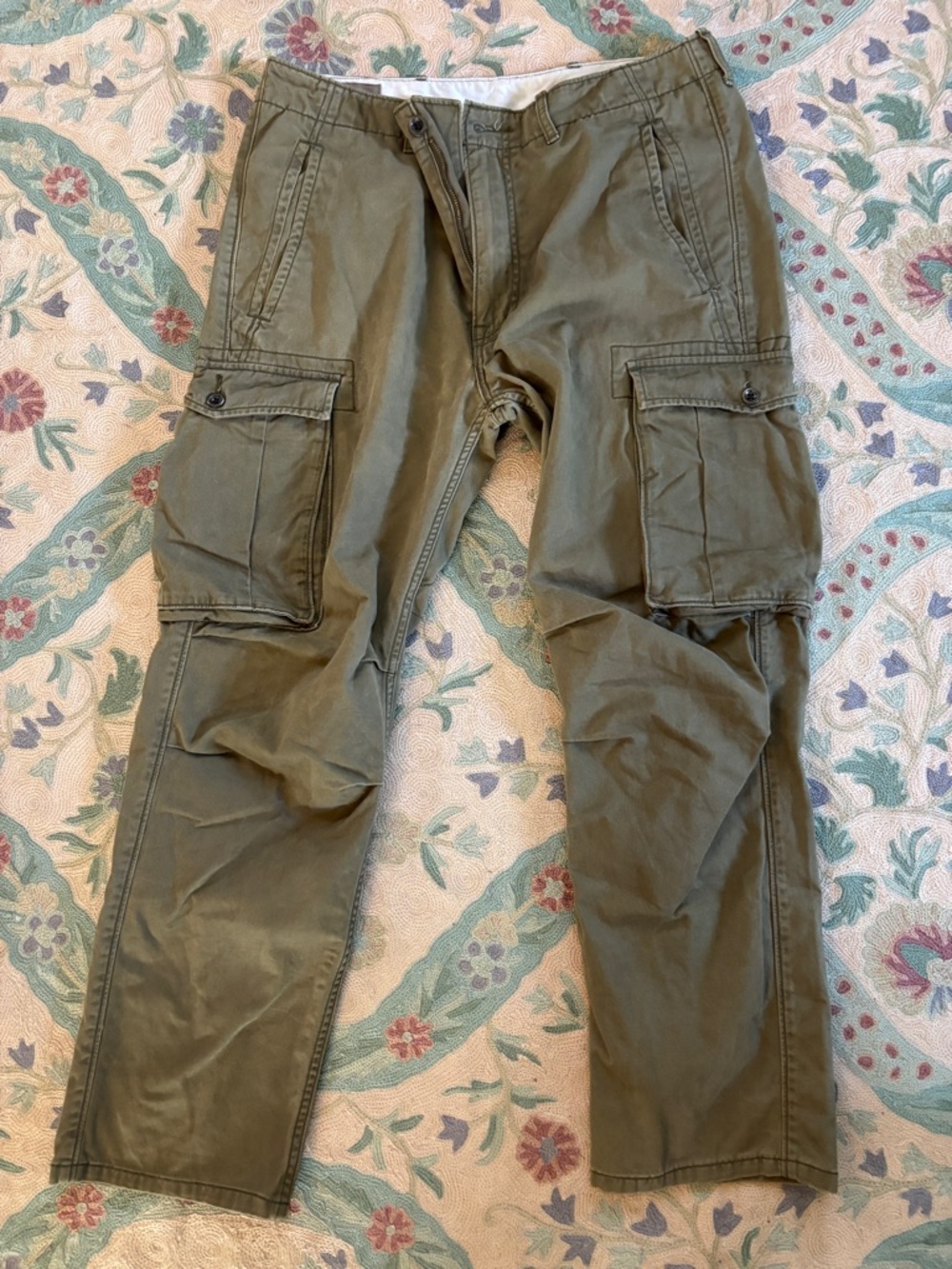 Levi's Men's Olive Cargo Pants 32x30